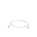Mini Patch Cord Cat6 Ultra Slim 1 Metro (3.28 Pies) Blanco ? Ahorra Espacio sin Organizadores, con Bota Flexible