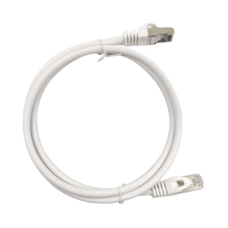 Patch Cord Cat6A 10G Blindado 1.0 Metro (3.28 Pies) Blanco