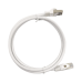 Patch Cord Cat6A 10G Blindado 1.0 Metro (3.28 Pies) Blanco