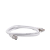 Patch Cord Cat6A 10G Blindado 1.0 Metro (3.28 Pies) Blanco