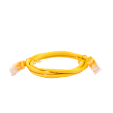 Cable de Parcheo UTP Cat5e - 1 Metro (3.28 Pies) - Amarillo