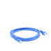 Cable de Parcheo UTP Cat5e - 2 Metros (6.56 Pies) - Azul
