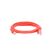 Cable de Parcheo UTP Cat5e - 2.0 Metros (6.56 Pies) - Rojo