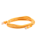 Cable de Parcheo UTP Cat5e - 3.0 Metros (9.84 Pies) - Amarillo