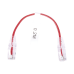 Cable de Parcheo Slim UTP Cat6 - 20 cm (7.87 Pulgadas) Rojo Diámetro Reducido (28 AWG)