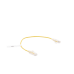 Cable de Parcheo Slim UTP Cat6 - 30 cm (11.81 Pulgadas) Amarillo Diámetro Reducido (28 AWG)