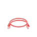Cable de Parcheo UTP Cat6 - 0.5 Metros (1.64 Pies) - Rojo