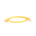 Cable de Parcheo UTP Cat6 - 0.5 Metros (1.64 Pies) - Amarillo