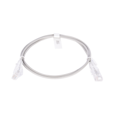 Cable de Parcheo Slim UTP Cat6 - 1 Metro (3.28 Pies), Gris, Diámetro Reducido (28 AWG) Cable de Parcheo Slim UTP Cat6 - 1 Metro (3.28 Pies), Gris, Diámetro Reducido (28 AWG)