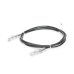 Cable de Parcheo Slim UTP Cat6 - 1.5 Metros (4.92 Pies) Negro Diámetro Reducido (28 AWG)