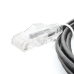 Cable de Parcheo Slim UTP Cat6 - 1.5 Metros (4.92 Pies) Negro Diámetro Reducido (28 AWG)