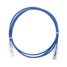 Cable de Parcheo Slim UTP Cat6 - 1.5 Metros (4.92 Pies) Azul Diámetro Reducido (28 AWG) Cable de Parcheo Slim UTP Cat6 - 1.5 Metros (4.92 Pies) Azul Diámetro Reducido (28 AWG)