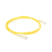 Cable de Parcheo Slim UTP Cat6 - 1.5 Metros (4.92 Pies) Amarillo Diámetro Reducido (28 AWG)
