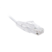 Cable de Parcheo Slim UTP Cat6 - 3 Metros (9.84 Pies) Blanco Diámetro Reducido (28 AWG)