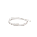 Cable de Parcheo Slim UTP Cat6 - 3 Metros (9.84 Pies) Blanco Diámetro Reducido (28 AWG)