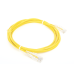 Cable de Parcheo Slim UTP Cat6 - 3 Metros (9.84 Pies) Amarillo Diámetro Reducido (28 AWG)