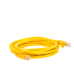 Cable de Parcheo UTP Cat6 - 3.0 Metros (9.84 Pies) - Amarillo