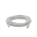 Cable de Parcheo Slim UTP Cat6A - 1 Metro (3.28 Pies) Blanco, Diámetro Reducido (28 AWG)
