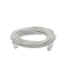 Cable de Parcheo Slim UTP Cat6A - 10 Metros (32.81 Pies) Blanco, Diámetro Reducido (28 AWG)