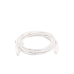 Cable de Parcheo Slim UTP Cat6A - 5 Metros (16.40 Pies) Blanco, Diámetro Reducido (28 AWG)