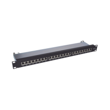 Panel de Parcheo de Impacto (110) Blindado de 24 Puertos Cat6A