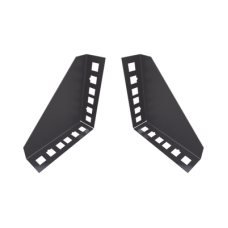 Par de Sujetadores para Instalación de Equipo Rackeable en Placa o Pared (hasta 2U), Puede soportar 10 Kg