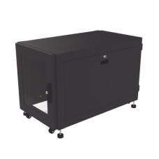 Gabinete Profesional de Piso para Telecomunicaciones de 12UR, 1000 mm Profundidad, Se envía el Gabinete armado.