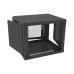 Gabinete para Montaje en Pared Fijo, con 9 Unidades de Rack, de 19in, Puerta de Cristal Templado, Fabricado en Acero