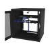 Gabinete de Pared Fijo, Puerta Perforada, Rack 19in,  de 12 Unidades de Rack