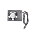Ventilador 110 Vca con Clavija para Gabinete de Pared con 2 Tomas de Corriente