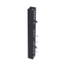 Kit Organizador Vertical de Cable Sencillo para Rack Abierto de 24 Unidades para EIQR3224 y EIRL5524DR.