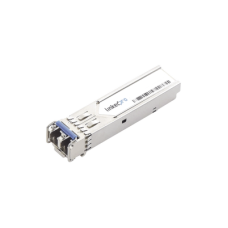 Transceptor Óptico Industrial SFP (Mini-Gbic) / Monomodo 1310 nm / 1.25 Gbps / 1000BASE / Conectores LC/UPC Dúplex / DDM / Hasta 60 km