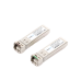 Transceptores Ópticos Industriales Bidireccionales SFP+ (Mini-Gbic) / Monomodo 1270 & 1330 nm / 10 Gbps / 10GBASE / Conector LC/UPC Simplex / DDM / Hasta 10 km / 2 Piezas