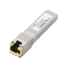 Transceptor Óptico SFP+ a RJ45 /10 Gbps / Conector RJ45 / 10GBASE-T / Distancia de hasta 30 m. Transceptor Óptico SFP+ a RJ45 /10 Gbps / Conector RJ45 / 10GBASE-T / Distancia de hasta 30 m.