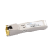 Transceptor Óptico SFP a RJ45 / Auto negociación 10/100/1000 Mbps / Conector RJ45 / 1000BASE-T / Distancia de hasta 100 m. Transceptor Óptico SFP a RJ45 / Auto negociación 10/100/1000 Mbps / Conector RJ45 / 1000BASE-T / Distancia de hasta 100 m.