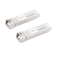 Transceptores Ópticos Bidireccionales SFP+ (Mini-Gbic) / Monomodo 1270 & 1330 nm / 10 Gbps / 10GBASE-BX / Conector LC/UPC Simplex / DDM / Hasta 60 km / 2 Piezas Transceptores Ópticos Bidireccionales SFP+ (Mini-Gbic) / Monomodo 1270 & 1330 nm / 10 Gbps / 10GBASE-BX / Conector LC/UPC Simplex / DDM / Hasta 60 km / 2 Piezas