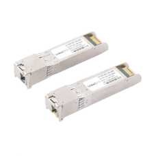 Transceptores Ópticos Bidireccionales SFP+ (Mini-Gbic) / Monomodo 1490 & 1550 nm / 10 Gbps / 10GBASE-BX / Conector LC/UPC Simplex / DDM / Hasta 80 km / 2 Piezas Transceptores Ópticos Bidireccionales SFP+ (Mini-Gbic) / Monomodo 1490 & 1550 nm / 10 Gbps / 10GBASE-BX / Conector LC/UPC Simplex / DDM / Hasta 80 km / 2 Piezas