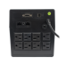 UPS 1000VA/600 W Línea Interactiva 120Vca / 8 tomas 5-15R (6 Respaldadas) / Regulación de Voltaje / Protección RJ45