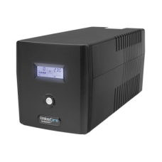 UPS 1200VA/720W Pantalla LCD / Línea Interactiva 120Vca / 6 tomas 5-15R (4 Respaldadas) / Regulación de Voltaje / Protección RJ45
