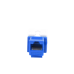 Módulo Jack Keystone Cat5e con Terminación 110 (Punchdown) para Faceplate - Color Azul