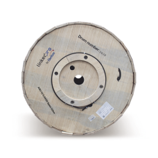 Carrete de 4 km de Fibra Óptica Aérea Mini ADSS (ASU) G.652D, Monomodo de 12 Hilos, Exterior, Span 120, Loose Tube