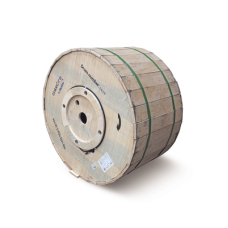 Carrete de 4 Kilómetros de Fibra Óptica Aérea Mini ADSS (ASU) G.652D, Monomodo de 6 Hilos, Exterior, Span 80, Loose Tube