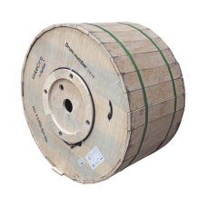 Carrete de 4 Kilómetros de Fibra Óptica Aérea Mini ADSS (ASU) G.652D, Monomodo de 8 Hilos, Exterior, Span 80, Loose Tube