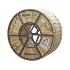 Carrete de 4 Kilómetros de Fibra Óptica Aérea (ADSS) G.652D, Monomodo de 48 Hilos, Exterior, Span 200, Loose Tube