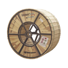 Carrete de 4 km de Fibra Óptica Aérea (ADSS) G.652D, Monomodo de 72 Hilos, Exterior, Span 200, Loose Tube