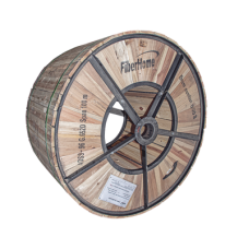 Carrete de 4 Kilómetros de Fibra Óptica Aérea (ADSS) G.652D, Monomodo de 96 Hilos, Exterior, Span 100, Loose Tube