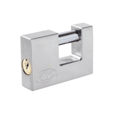 Candado para Cortina Metálica / Medida 70 mm/ Acabado Cromo Satinado/ Nivel de Seguridad 6 / Llave Estándar. Candado para Cortina Metálica / Medida 70 mm/ Acabado Cromo Satinado/ Nivel de Seguridad 6 / Llave Estándar.