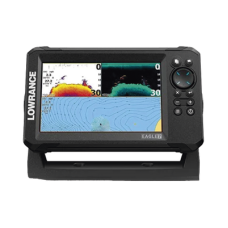 Eagle-7 ecosonda en pantalla horizontal IPS de 7 pulgadas, incluye transductor skimmer 50/200 kHz