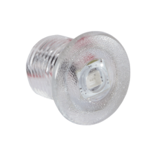 Luz led marina de cortesía serie Newt, emite luz de color rojo de 45 lúmenes, para uso exterior e interior, fabricado bajo norma de protección IP67.