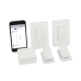 (Caseta Wireless) Kit Hub controlador, 2 atenuadores, 2 controles remotos, 2 base mesa y 2 tapas.